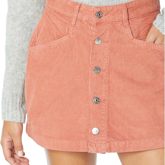 Free People Ray Cord Miniskirt - Picture 2 of 7